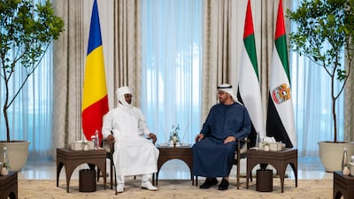 The two leaders affirmed their commitment to expanding co-operation between the UAE and Chad