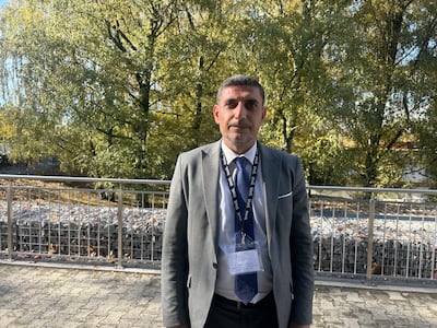 Anas Haj Zeidan, director of Syria's Directorate General of Antiquities and Museums. Sunniva Rose / The National