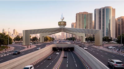 The new Al Tawoon roundabout in Sharjah. Photo: Supplied