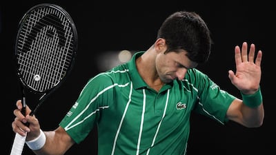 Novak Djokovic. AFP