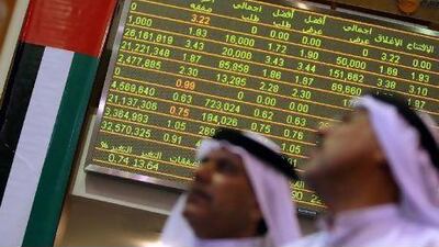 The Dubai Financial Market General Index rose 0.3 per cent to 1,372.24. AFP