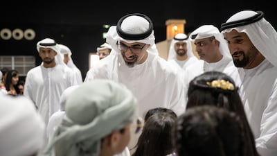 Sheikh Khaled bin Mohamed, Crown Prince of Abu Dhabi and Chairman of Abu Dhabi Executive Council, led a high-level delegation to Liwa, where thousands of farmers turned out to show off their produce.