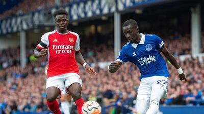 Idrissa Gueye - 5: Made a strong start to the game but seemed to become more erratic as it went on. Shot wildly during one of Everton's rare forays up the pitch. EPA