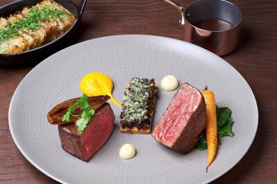 Beef tenderloin by the Galvin Brothers