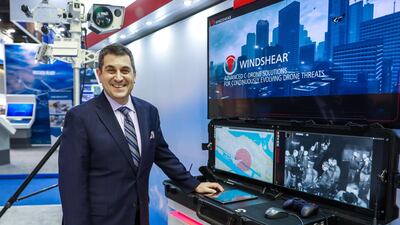 Todd Probert, a vice president at Raytheon. Victor Besa / The National.