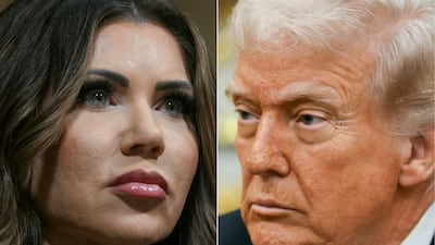 President Donald Trump's decision to sack Kristi Noem makes her only the second member of his cabinet to be removed in his second term. AFP