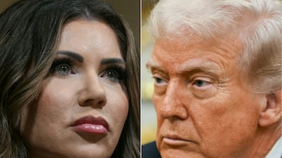 President Donald Trump's decision to sack Kristi Noem makes her only the second member of his cabinet to be removed in his second term. AFP