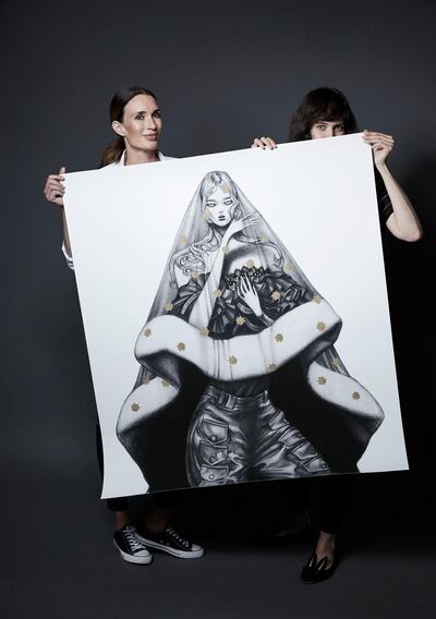 Use Your Illusion, a sketch by Laura Laine