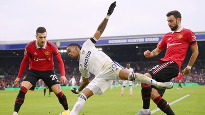 Crysencio Summerville, 7 – After a handful of early attacks broke down due to his own errors, the Dutchman forced some important saves in the second half. Getty