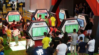 More than 20,000 people attended the three-day exhibition at Dubai Marina last year. Christopher Pike / The National