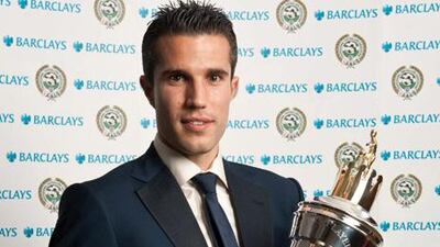 Robin van Persie was delighted to be recognised by his fellow professionals for his efforts at Arsenal this season.