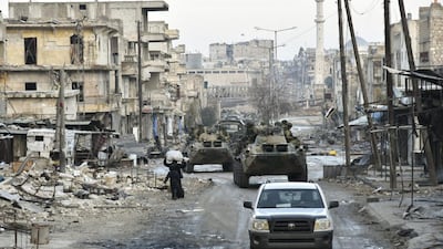 The Syrian civil war is arguably the most important conflict of the moment. Russian Defence Ministry Press Service photo via AP Photo