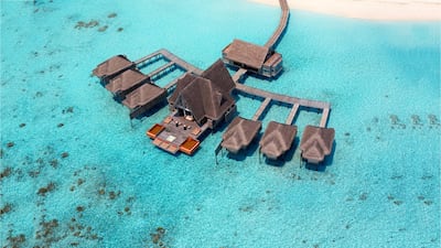 The Spa at Anantara Kihavah Maldives Villas. Courtesy Anantara Hotels & Resorts