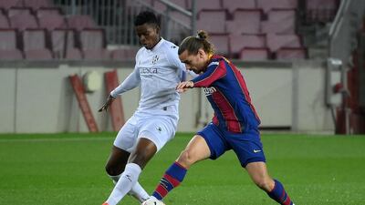 Antoine Griezmann 8. Stunning goal to make it 2-0. It went in almost exactly the same place as Messi’s first. Worked hard and needed to impress after being on the bench in recent weeks. He did, and only him and Messi have scored and assisted in double figures in La Liga this season. AFP