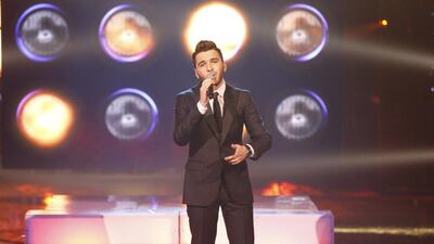 Arab Idol winner Hazem Sharif. Courtesy MBC