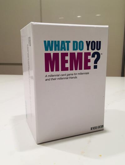 With a bit of creativity, card games like What Do You Meme? can be played via Zoom. Wikicommons