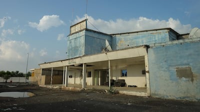 's photograph of the former Manama Cinema in Ajman Ammar Al Attar
