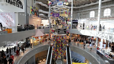 Through the Ma'an programme, Majid Al Futtaim offers small business pop-up spaces in That Concept Store in Mall of the Emirates, among others. Chris Whiteoak / The National