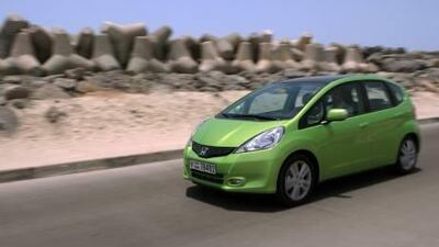 The lurid green paint job might not be to your taste but the Jazz is an easy car to like.