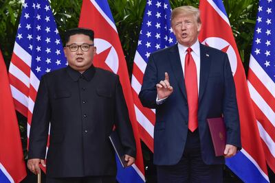 It is yet to be seen whether the Kim-Trump summit in Singapore will have any bearing on sports in North Korea. Susan Walsh / AP Photo