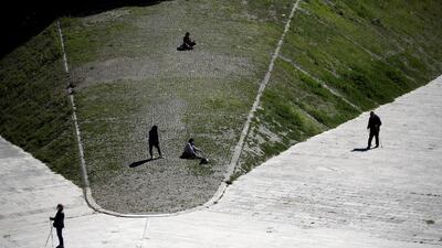 A sunny day on Tiberia Island in Rome, near the Tiber river. Reuters