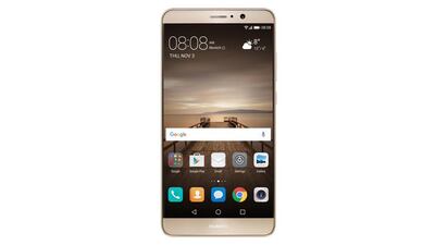 Huawei's Mate 9 retails at Dh2,299, considerably less than an entry level iPhone 7 Plus. Credit Huawei