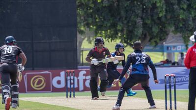 UAE lost to Namibia, who are preparing for the T20 World Cup later this month. Antonie Robertson / The National