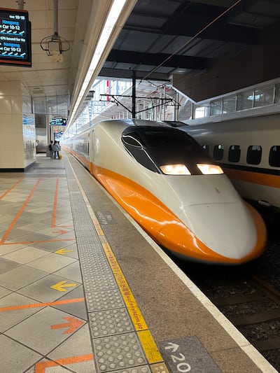 Trains are frequent and tickets bought from counter staff guarantee seats. David Dunn for The National