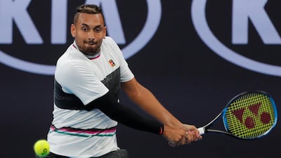 Australia’s Nick Kyrgios has struggled with his form. Reuters