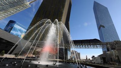 The 1.6-million-square-metre CityCenter in Las Vegas is a development of hotels, condominiums and shops. At US$8.5 million (Dh31.2 bn), it is the most expensive privately funded construction project in US history.