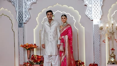 Actors Ranbir Kapoor and Alia Bhatt. Reuters