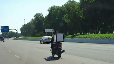 The new rule is part of an 'integrated system aimed at raising road safety standards and improving traffic flow'. Alamy