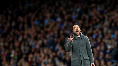 Brighton and Hove Albion 0 Manchester City 3. The last step for City to winning back-to-back titles. Brighton gave City a tough time in the FA Cup semi-final last month but it is hard to see them stopping Pep Guardiola, pictured, and his men from celebrating, especially given they have not won a match outright since March 9. City win comfortably to be champions. Action Images via Reuters.