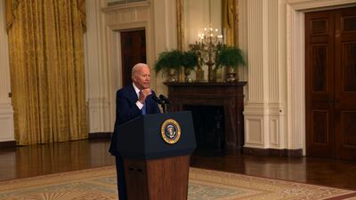 President Joe Biden delivers remarks at the White House on September 16, 2021. Reuters