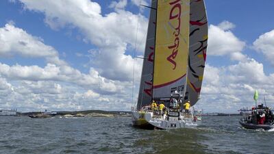 The main objective already accomplished, the Abu Dhabi Ocean Racing team will approach the final in-port race with the same approach as all the previous ones. Ian Roman / Abu Dhabi Ocean Racing