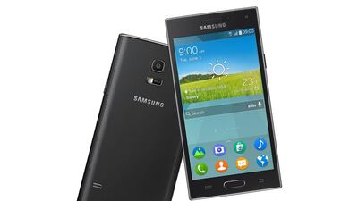 The Samsung Z smartphone. Courtesy Samsung