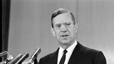 Former chairman of the US Federal Reserve, William McChesney Martin, once famously described the role of the American central bank as 'taking away the punch bowl just when the party was really warming up'. AP Photo