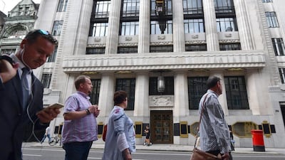 The former Daily Telegraph building in Fleet Street. Carl Court / Getty Images