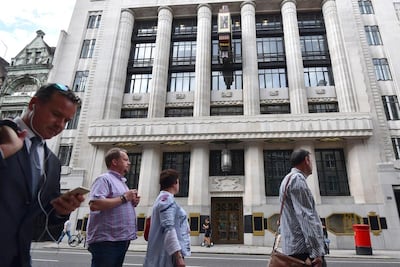 The former Daily Telegraph building in Fleet Street. Carl Court / Getty Images