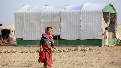 A camp for internally displaced people in Marib, Yemen. Reuters