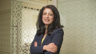 Amina Al Rustamani, chairman of the Dubai Design and Fashion Council, said the design market’s contribution to the Emirate’s GDP is among the highest in the region. Antonie Robertson / The National