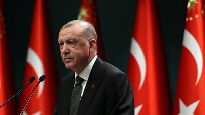 Turkish President Recep Tayyip Erdogan dismissed an EU plan to impose sanctions on Turkey. AP