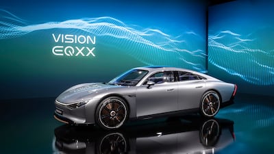 Mercedes says the Vision EQXX prototype is how it imagines the future of electric cars. Photo: Mercedes-Benz