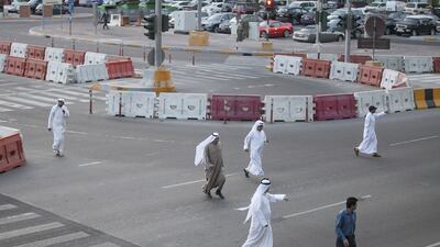 Randomly crossing the road is one of the main causes of traffic accidents, police say. Photo: Mona Al Marzooqi / The National