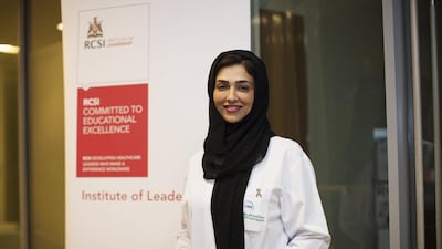 Emirati gynaecologist Sheikha Dr Alia Humaid Al Qassimi. Anna Nielsen for The National