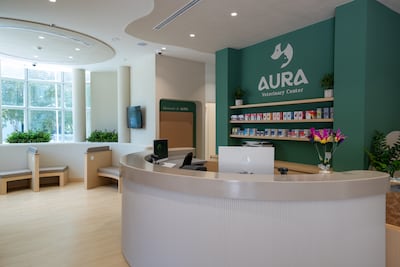 UAE retailer The Petshop has opened its first veterinary clinic in Dubai Investment Park. Photo: Aura Veterinary Centre