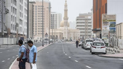 Rain and sandstorms are forecast in Dubai. Antonie Robertson / The National