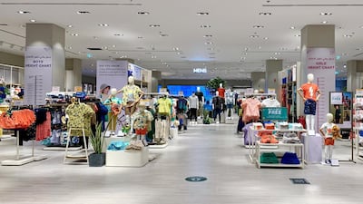 As well as food, the store offers M&S's range of clothing and accessories for children.