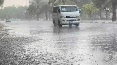 The NCM is forecasting wet weather in Al Ain from Tuesday until Thursday