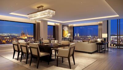 Underfloor heating and cooling will be fitted throughout the space. Courtesy Savills